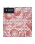 Serviettes en Papier Arrière-Pays roses - 40x40 cm