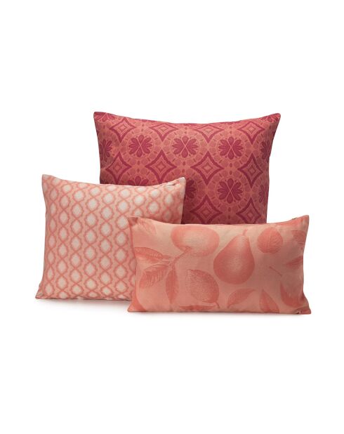 Housse de Coussin Arrière-Pays rose