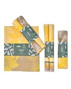 2 Sets de Table enduits La Vie en Vosges jaunes - 50x36 cm