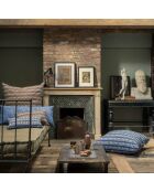 Fodera per cuscino Origin Nature marrone/blu - 90x40 cm