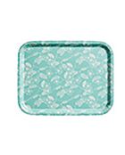 Vassoio Essential Graphic verde - 36x28 cm