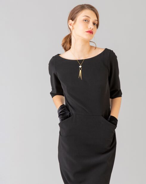 Robe fourreau noire