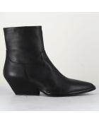 Boots en Cuir noires - Talon 5 cm