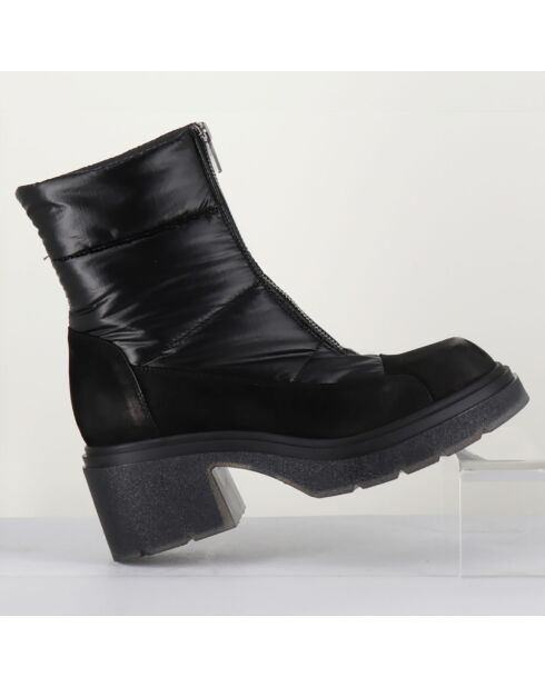 Boots Fari noires - Talon 6 cm