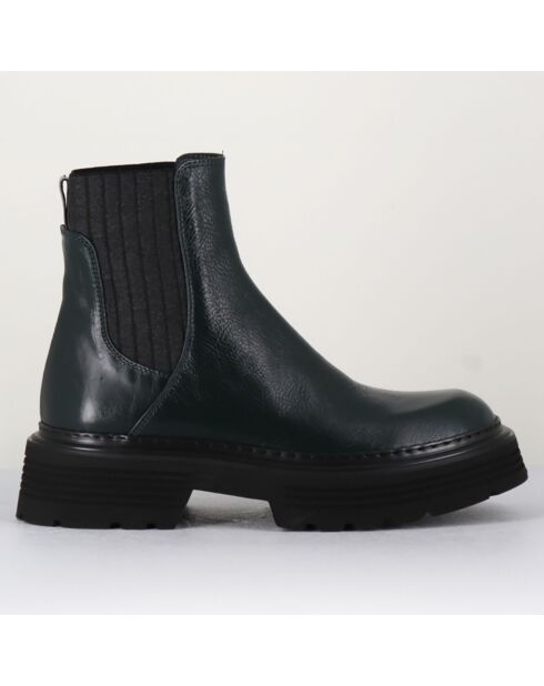 Chelsea boots en Cuir Scando grises