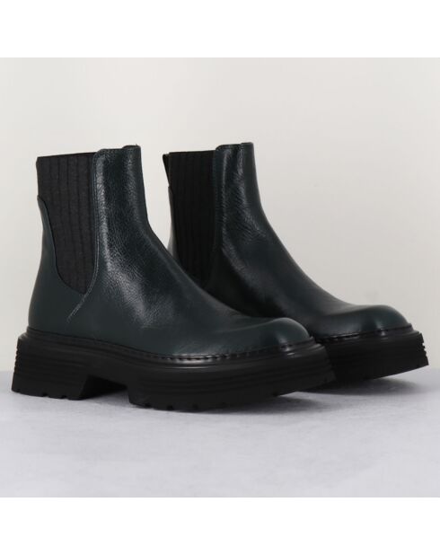 Chelsea boots en Cuir Scando grises