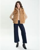 Gilet Suzy camel