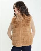 Gilet Suzy camel