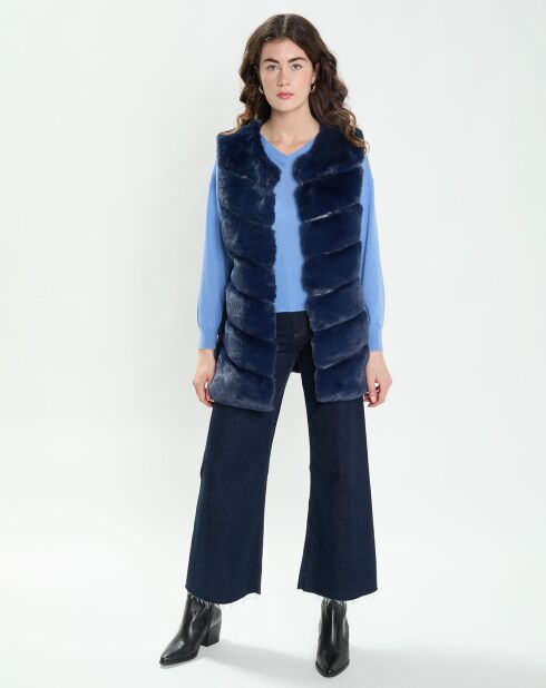 Gilet Lara bleu marine