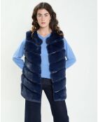 Gilet Lara bleu marine