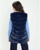 Gilet Lara bleu marine