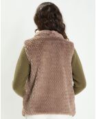 Gilet Lizzy taupe