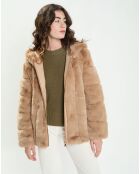 Manteau Carla camel