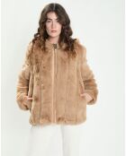 Manteau Carla camel