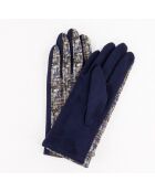 Gants Lou bleu marine