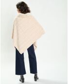 Poncho Maya beige