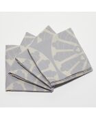 4 tovaglioli rivestiti Bilbao - 50x50 cm