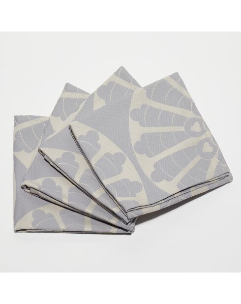 4 tovaglioli rivestiti Bilbao - 50x50 cm