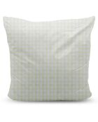 Oreiller Moelleux Vichy vert vichy vert/blanc - 60x60 cm