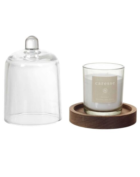 Bougie Parfumee Cloche Softness  multicolore - 11x15x11 cm