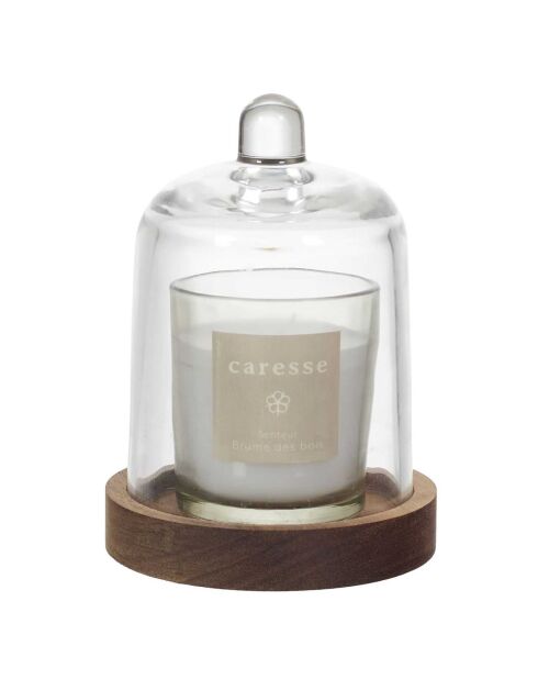 Bougie Parfumee Cloche Softness  multicolore - 11x15x11 cm