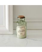 Bougie Parfumée Maison Tradition vert/ rouge/ blanc - 7.8x17x7.8 cm
