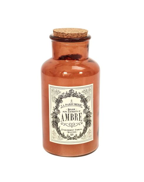 Bougie Parfumée Maison Tradition vert/ rouge/ blanc - 7.8x17x7.8 cm