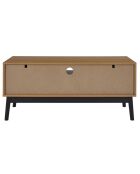 Meuble Tv Felix marron/ noir - 110x48x40 cm