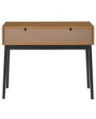 Console Felix marron/ noir - 100x80x35 cm