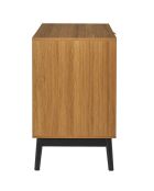 Commode Felix marron/ noir - 90x79x49 cm