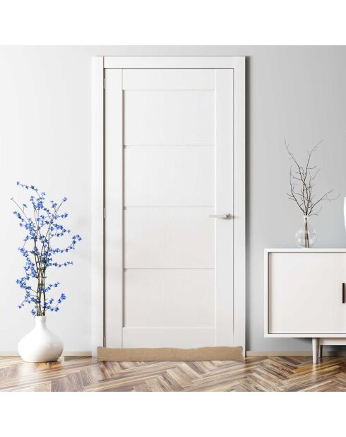 Boudin De Porte marron - 80x7x7 cm