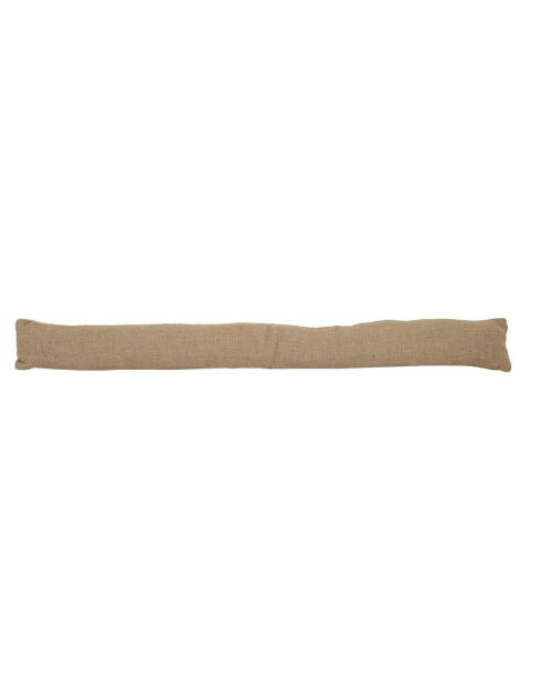 Boudin De Porte marron - 80x7x7 cm