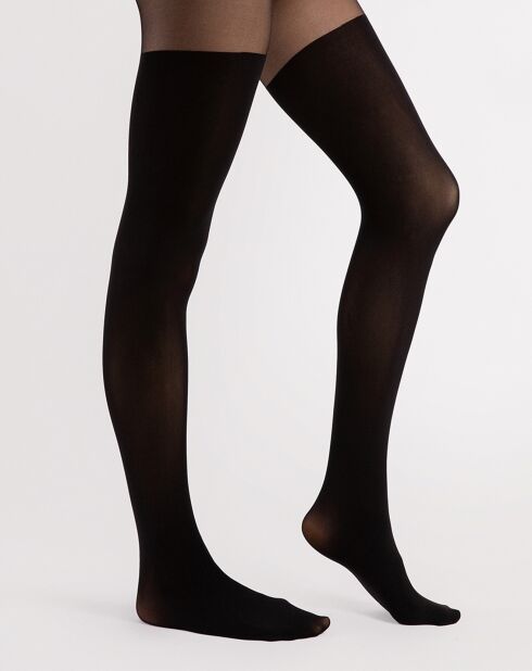 Collants à motifs Twilight 40 deniers noirs