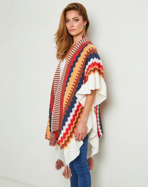 Poncho Assor multi