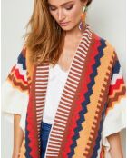 Poncho Assor multi