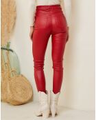 Pantalon Hortense rouge