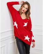 Pull Tami rouge