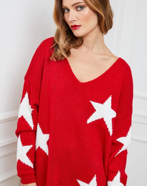 Pull Tami rouge