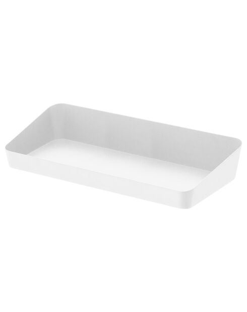 Plateau de commodité blanc - 30×13.5×5 cm