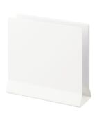 Support ordinateur portable blanc - 16×5.7×15.2 cm