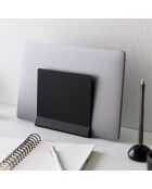 Support ordinateur portable noir - 16×5.7×15.2 cm