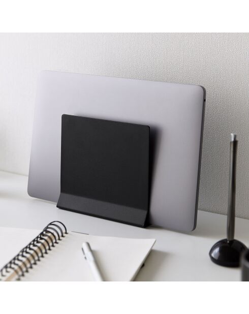 Support ordinateur portable noir - 16×5.7×15.2 cm