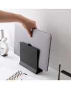 Support ordinateur portable noir - 16×5.7×15.2 cm