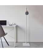 Supporto per lanterna regolabile bianco - 26×30×80/152 cm