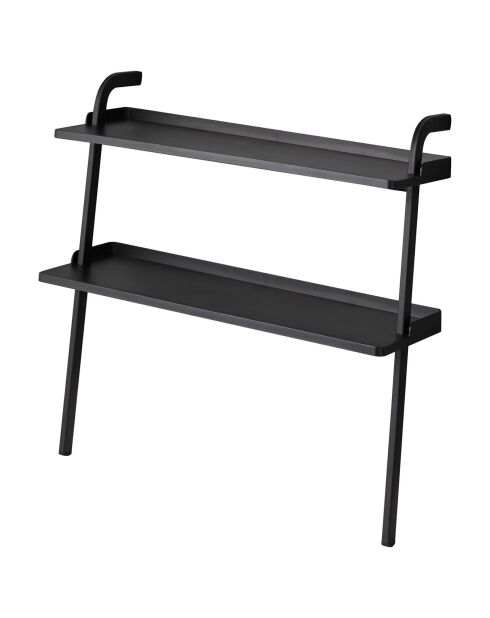 Soporte para zapatos infantil negro - 50×22×48 cm