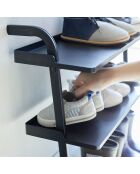 Schwarzer Schuhhalter für Kinder - 50×22×48 cm