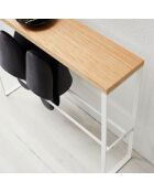 Porte-Chaussures blanc - 50×12×41 cm
