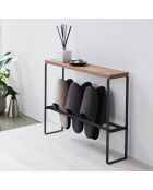 Porte-Chaussures noir - 50×12×41 cm