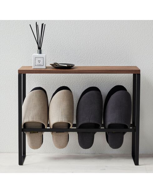 Porte-Chaussures noir - 50×12×41 cm
