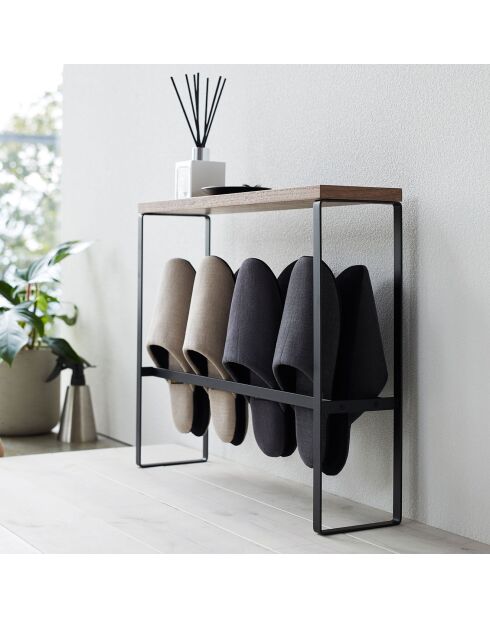 Porte-Chaussures noir - 50×12×41 cm